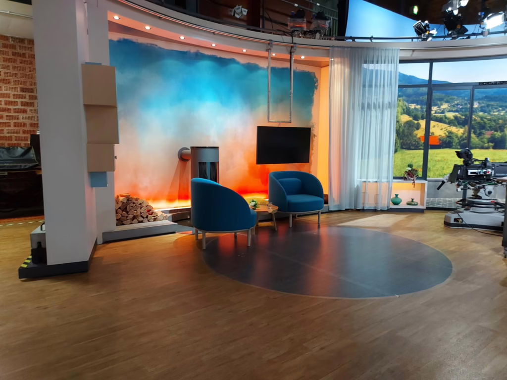 Interviewfläche bei der SWR Sendung Kaffee oder Tee.